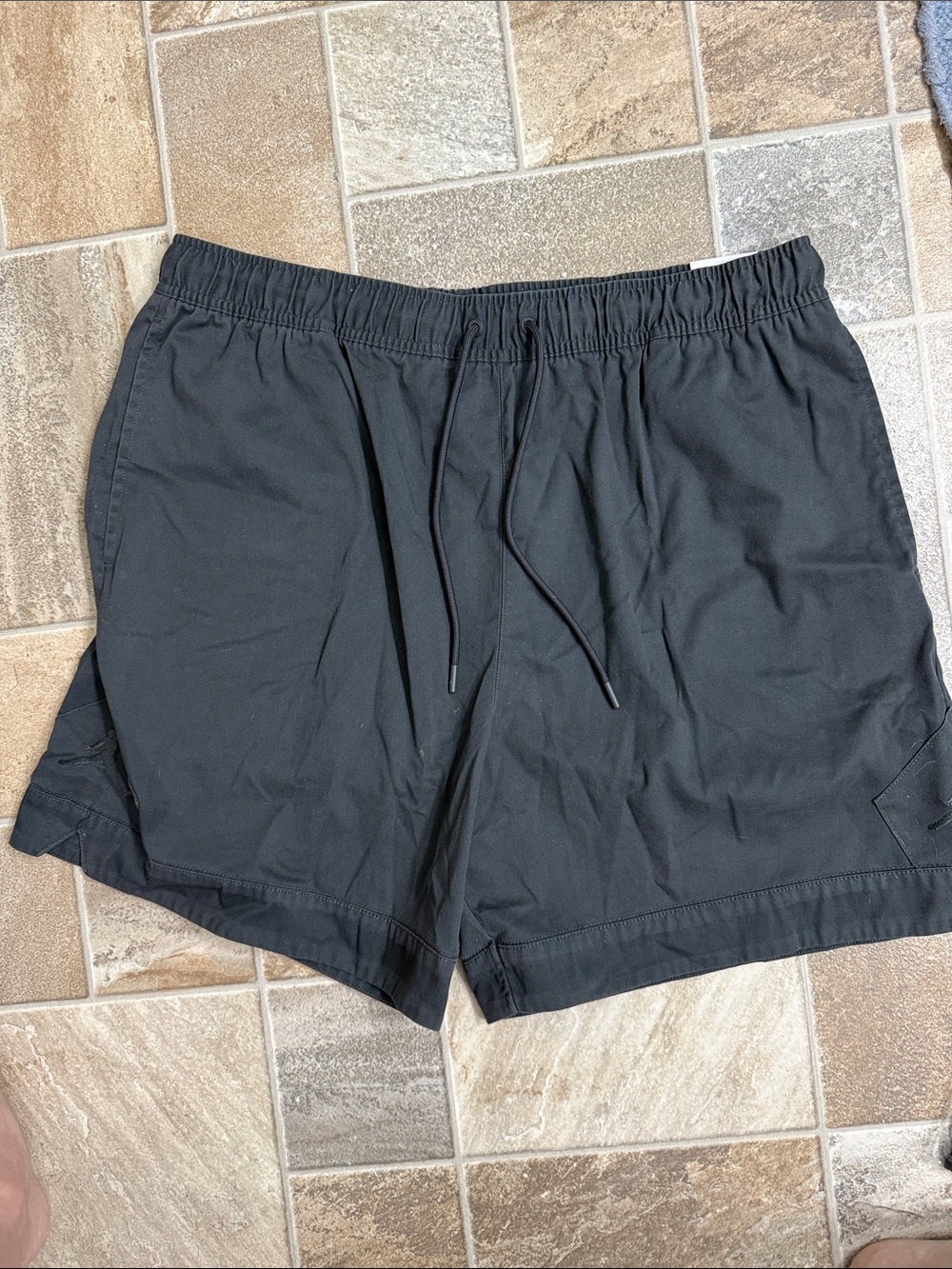 NWT Men's Black Jordan Brand Shorts - Picture 2 of 4